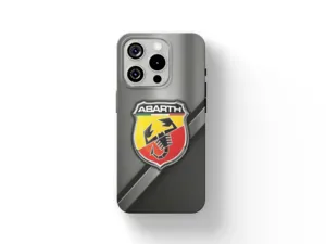 Fiat Abarth Étui Téléphone Cellulaire Design Solide Résistant